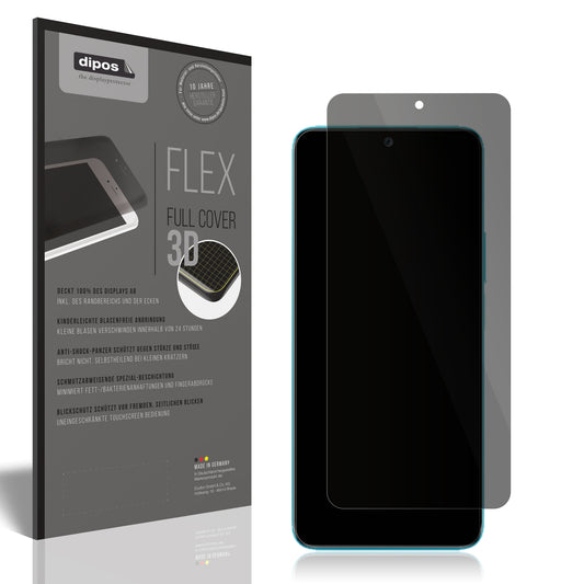 Blickschutzfolie von dipos passend für Honor 90, 100% Displayabdeckung und blasenfreie Montage