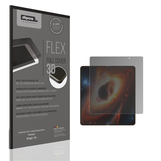 Blickschutzfolie von dipos passend für Honor Magic V6 Innenseite, 100% Displayabdeckung und blasenfreie Montage