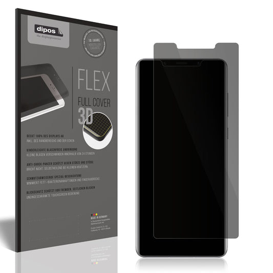 Blickschutzfolie von dipos passend für Huawei Mate 50 RS Porsche Design, 100% Displayabdeckung und blasenfreie Montage