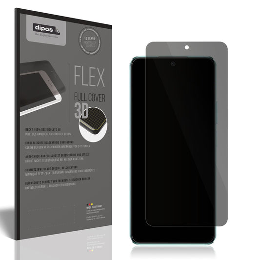 Blickschutzfolie von dipos passend für Huawei Nova 10 SE, 100% Displayabdeckung und blasenfreie Montage
