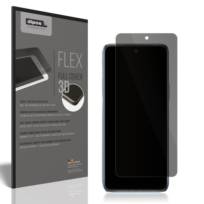 Blickschutzfolie von dipos passend für Infinix Hot 20S, 100% Displayabdeckung und blasenfreie Montage