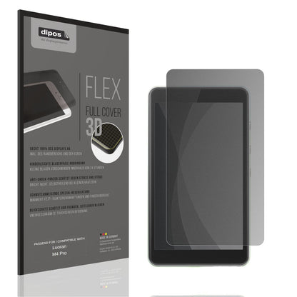 Blickschutzfolie von dipos passend für Luoran M4 Pro, 100% Displayabdeckung und blasenfreie Montage