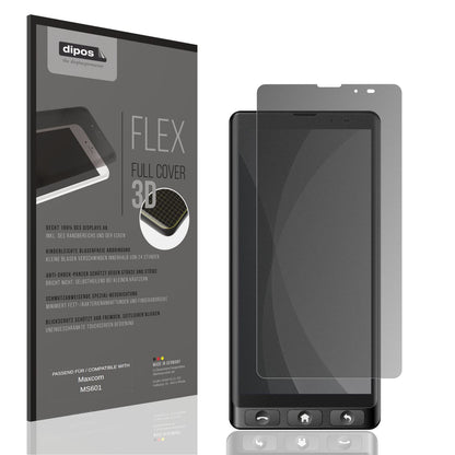 Blickschutzfolie von dipos passend für Maxcom MS601, 100% Displayabdeckung und blasenfreie Montage