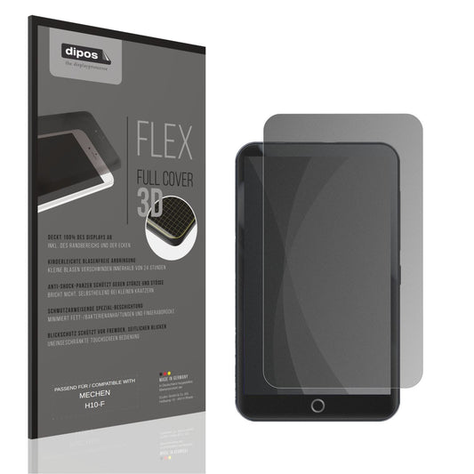 Blickschutzfolie von dipos passend für MECHEN H10-F, 100% Displayabdeckung und blasenfreie Montage