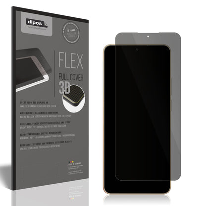 Blickschutzfolie von dipos passend für Meizu Note 22, 100% Displayabdeckung und blasenfreie Montage