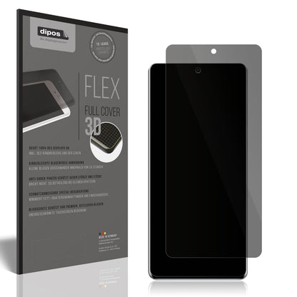 Blickschutzfolie von dipos passend für Motorola Edge 50 fusion, 100% Displayabdeckung und blasenfreie Montage