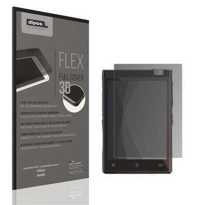 Blickschutzfolie von dipos passend für Oilsky M308, 100% Displayabdeckung und blasenfreie Montage