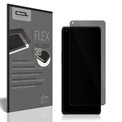 Blickschutzfolie von dipos passend für Oppo Find X5 Pro, 100% Displayabdeckung und blasenfreie Montage