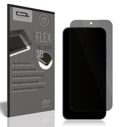 Blickschutzfolie von dipos passend für Realme GT8, 100% Displayabdeckung und blasenfreie Montage