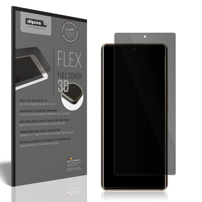 Blickschutzfolie von dipos passend für Realme Narzo 60 Pro, 100% Displayabdeckung und blasenfreie Montage