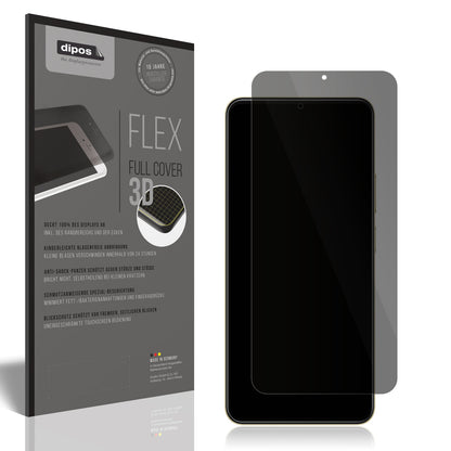 Blickschutzfolie von dipos passend für Realme Note 70T 4G, 100% Displayabdeckung und blasenfreie Montage