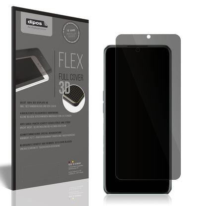 Blickschutzfolie von dipos passend für Realme V23i, 100% Displayabdeckung und blasenfreie Montage