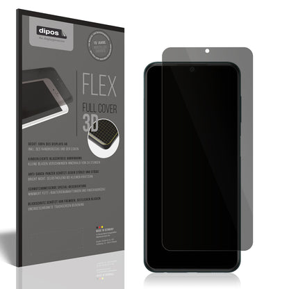 Blickschutzfolie von dipos passend für Samsung Galaxy M13 5G, 100% Displayabdeckung und blasenfreie Montage