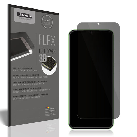 Blickschutzfolie von dipos passend für Symphony Z55, 100% Displayabdeckung und blasenfreie Montage