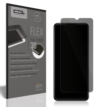Blickschutzfolie von dipos passend für TCL 30e, 100% Displayabdeckung und blasenfreie Montage