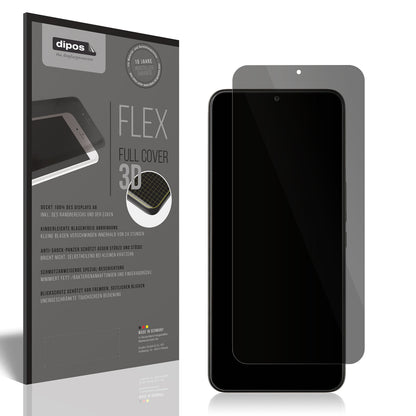 Blickschutzfolie von dipos passend für TCL 40R, 100% Displayabdeckung und blasenfreie Montage
