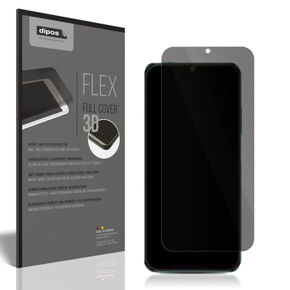 Blickschutzfolie von dipos passend für WALTON Primo R10, 100% Displayabdeckung und blasenfreie Montage