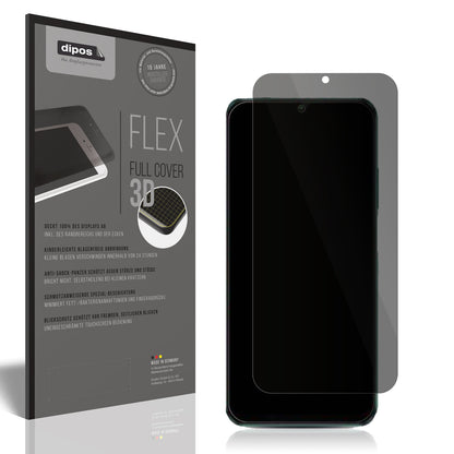 Blickschutzfolie von dipos passend für WALTON Primo R10, 100% Displayabdeckung und blasenfreie Montage