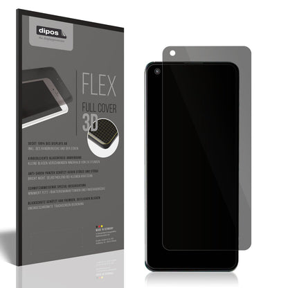 Blickschutzfolie von dipos passend für Walton Primo RX9, 100% Displayabdeckung und blasenfreie Montage