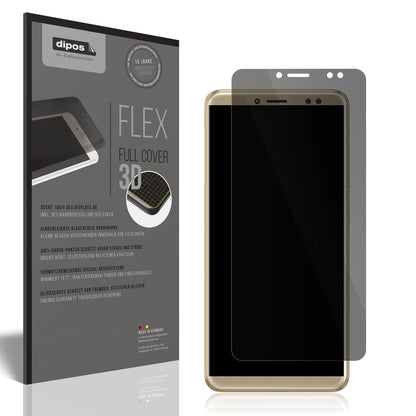 Blickschutzfolie von dipos passend für Walton Primo S6 Infinity, 100% Displayabdeckung und blasenfreie Montage