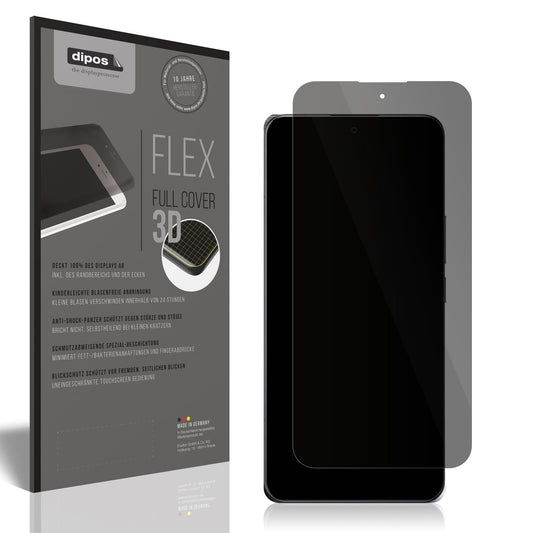 Blickschutzfolie von dipos passend für Xiaomi 15 Ultra Case-Friendly, 100% Displayabdeckung und blasenfreie Montage