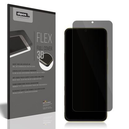 Blickschutzfolie von dipos passend für Xiaomi POCO M4 5G, 100% Displayabdeckung und blasenfreie Montage
