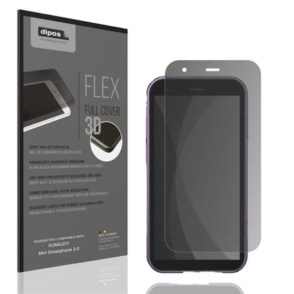 Blickschutzfolie von dipos passend für XUMIUZIY Mini Smartphone 3.0, 100% Displayabdeckung und blasenfreie Montage
