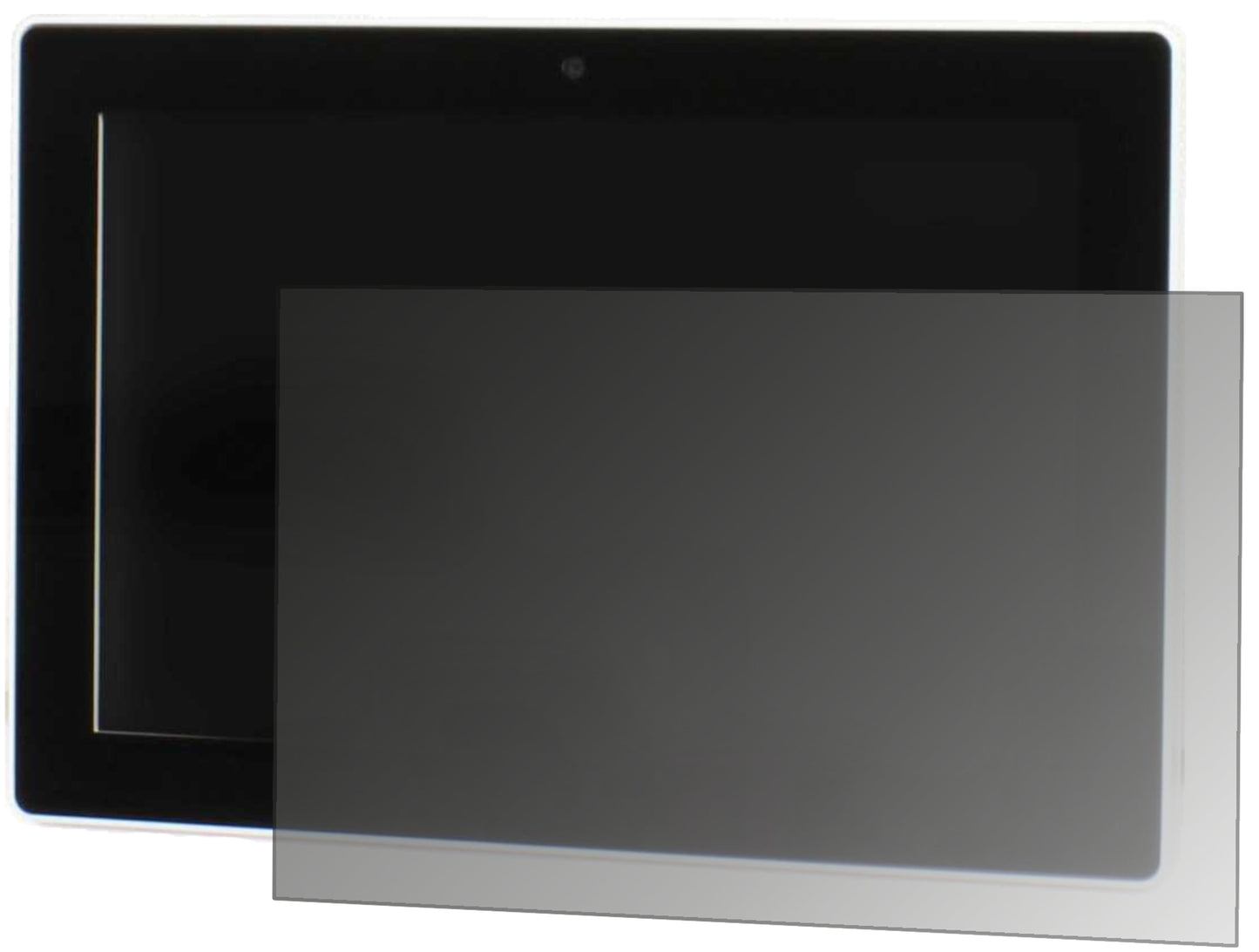 Blickschutzfolie von dipos passend für 7.0 Zoll Wide 155 x 87 mm, präziser Zuschnitt und blasenfrei montiert