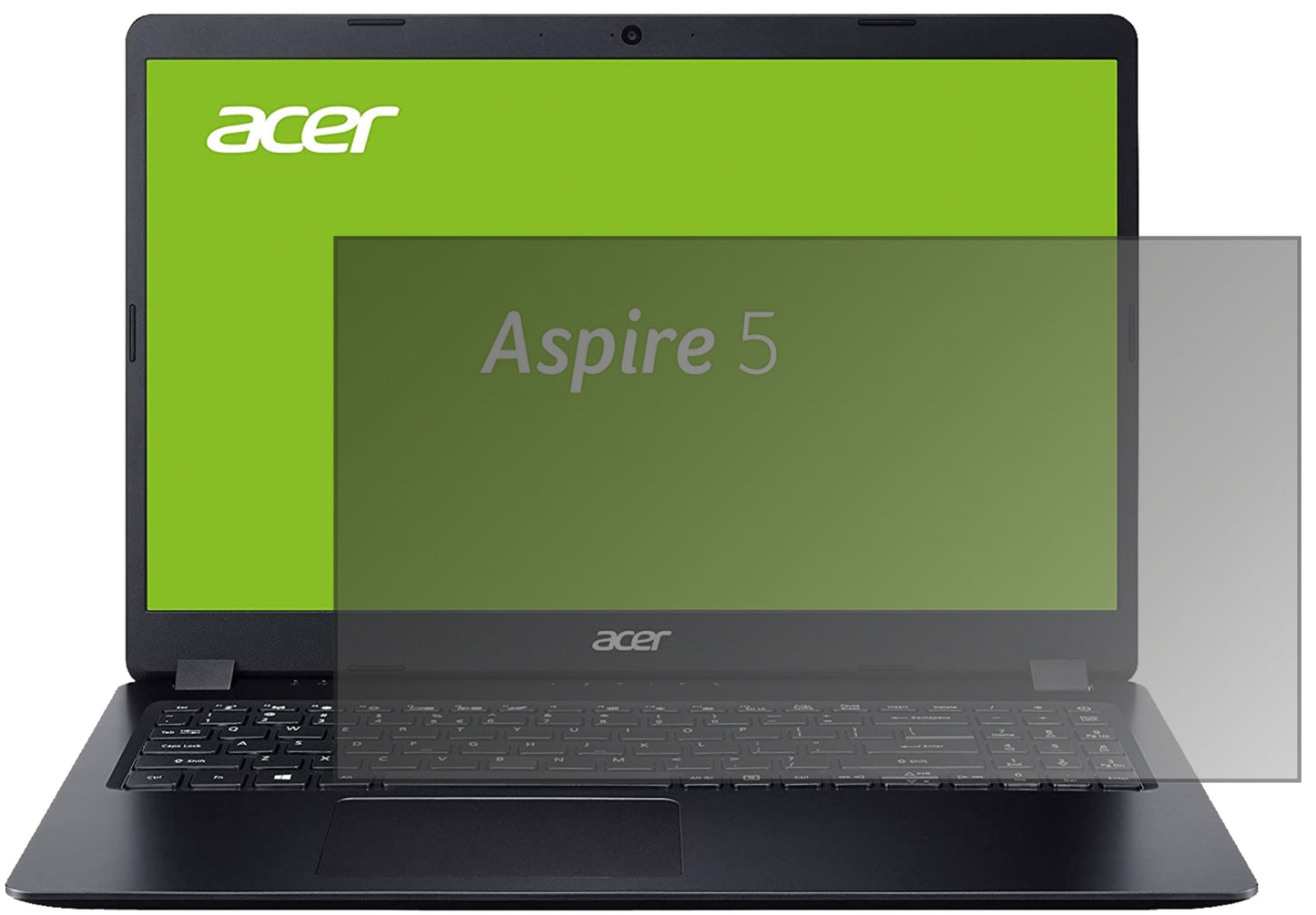 Blickschutzfolie von dipos passend für Acer Aspire 5 (A515-54G-71WP), präziser Zuschnitt und blasenfrei montiert