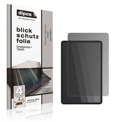 Displayschutz mit Blickschutzfilter-Effekt zur Unterstützung beim Schutz sensibler Daten