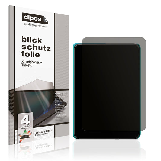 Blickschutzfolie von dipos passend für Amazon Kindle Kids Edition 11.Gen 2024, präziser Zuschnitt und blasenfrei montiert