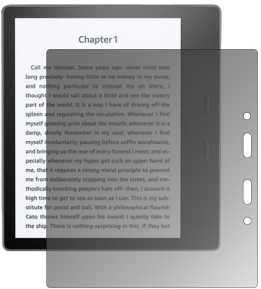 Blickschutzfolie von dipos passend für Amazon Kindle Oasis (2019), präziser Zuschnitt und blasenfrei montiert
