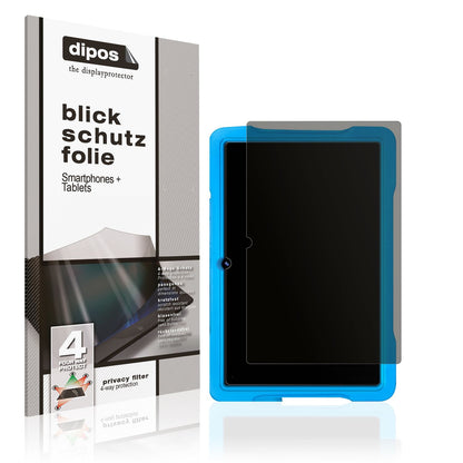 Blickschutzfolie von dipos passend für Aocwei X700, präziser Zuschnitt und blasenfrei montiert