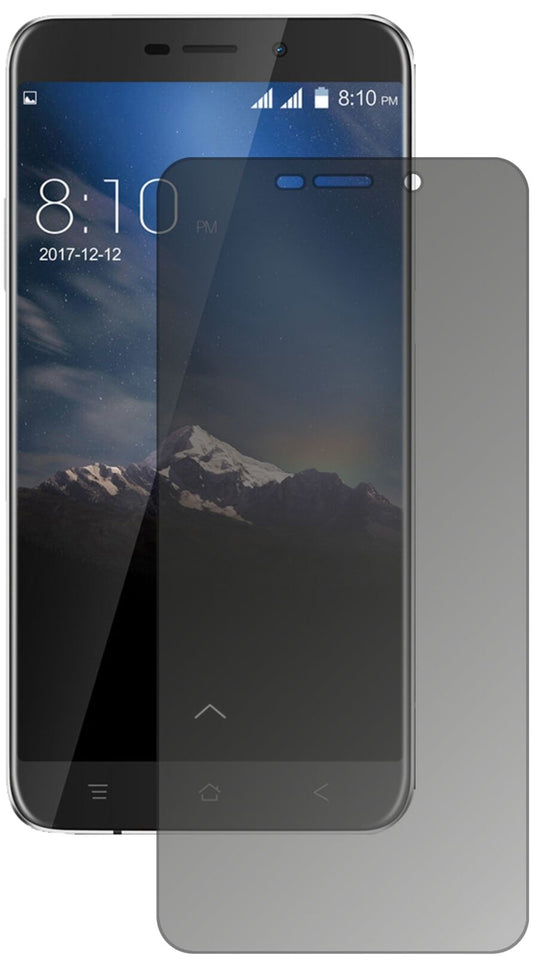 Blickschutzfolie von dipos passend für Blackview A10, präziser Zuschnitt und blasenfrei montiert