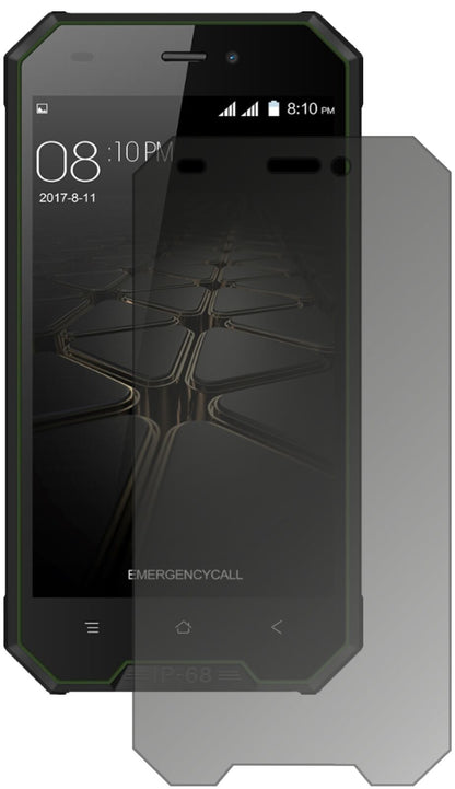 Blickschutzfolie von dipos passend für Blackview BV4000, präziser Zuschnitt und blasenfrei montiert