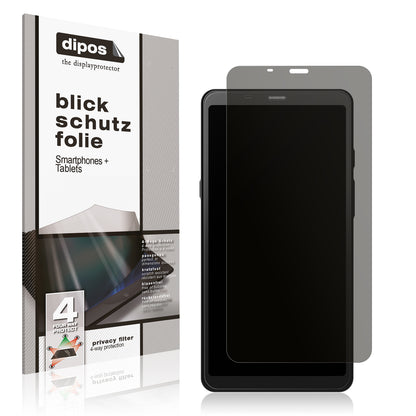 Blickschutzfolie von dipos passend für Boox Palma Mobile ePaper, präziser Zuschnitt und blasenfrei montiert