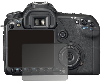 Blickschutzfolie von dipos passend für Canon Eos 50D, präziser Zuschnitt und blasenfrei montiert