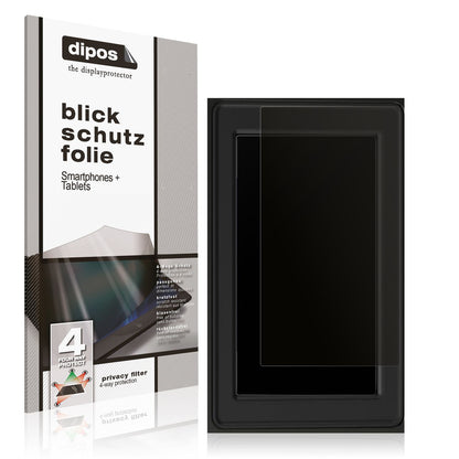 Blickschutzfolie von dipos passend für Canon PIXMA TS8750, präziser Zuschnitt und blasenfrei montiert
