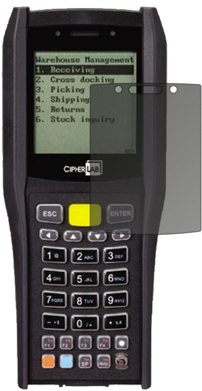 Blickschutzfolie von dipos passend für Cipherlab 8470, präziser Zuschnitt und blasenfrei montiert