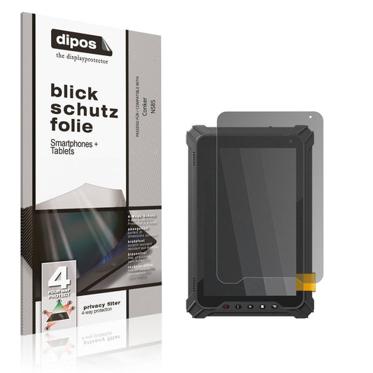 Blickschutzfolie von dipos passend für Conker NS85, präziser Zuschnitt und blasenfrei montiert