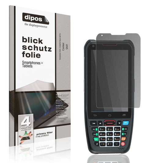 Blickschutzfolie von dipos passend für Conker SX41, präziser Zuschnitt und blasenfrei montiert