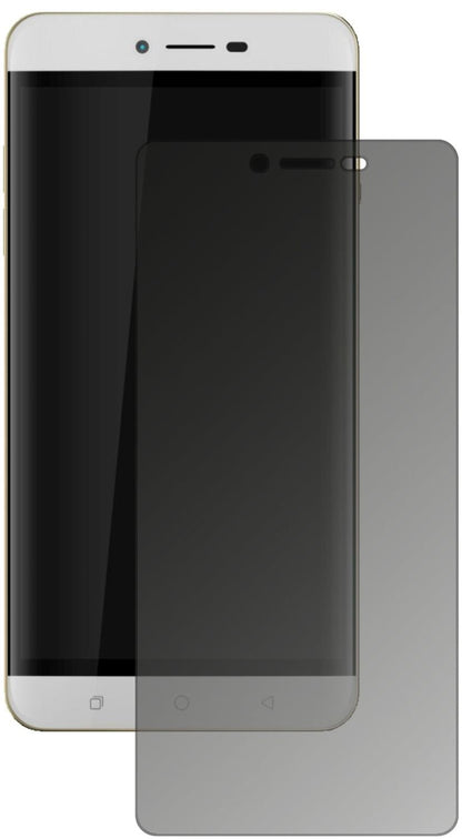 Blickschutzfolie von dipos passend für Coolpad Torino R108, präziser Zuschnitt und blasenfrei montiert