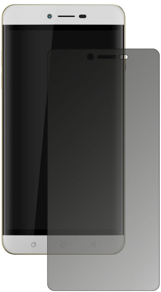 Blickschutzfolie von dipos passend für Coolpad Torino R108, präziser Zuschnitt und blasenfrei montiert