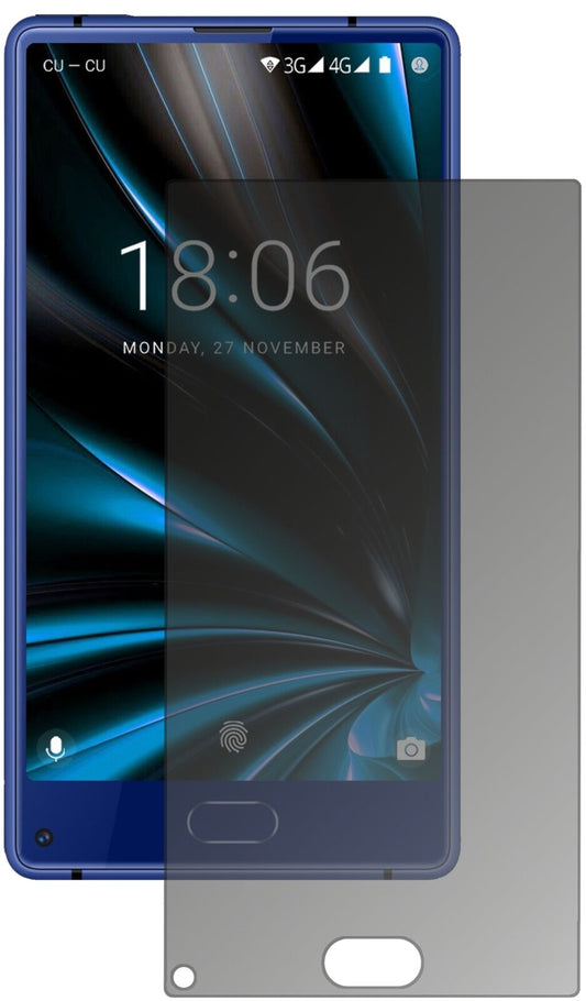 Blickschutzfolie von dipos passend für Doogee MIX Lite, präziser Zuschnitt und blasenfrei montiert