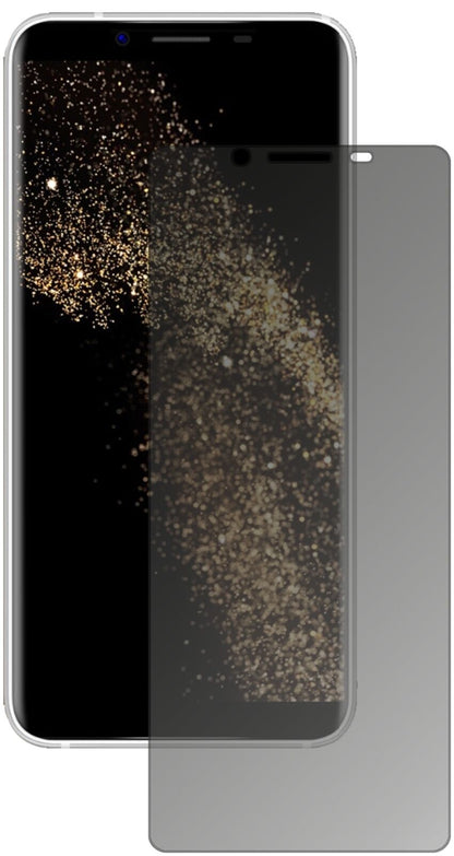 Blickschutzfolie von dipos passend für HOMTOM S8, präziser Zuschnitt und blasenfrei montiert