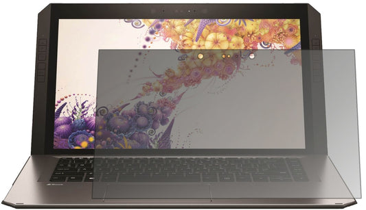 Blickschutzfolie von dipos passend für HP zBook x2, präziser Zuschnitt und blasenfrei montiert