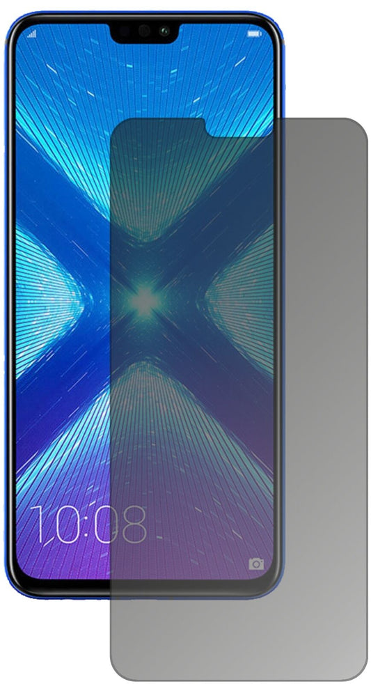 Blickschutzfolie von dipos passend für Huawei Enjoy Max, präziser Zuschnitt und blasenfrei montiert