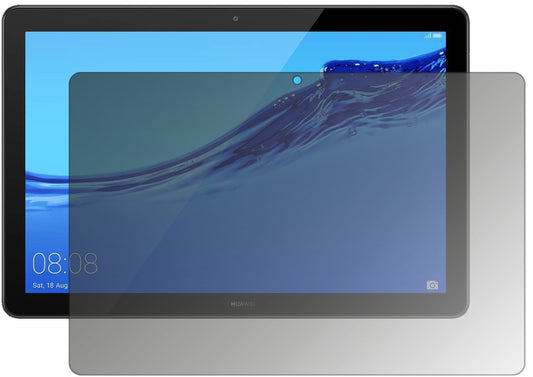 Blickschutzfolie von dipos passend für Huawei MediaPad T5, präziser Zuschnitt und blasenfrei montiert