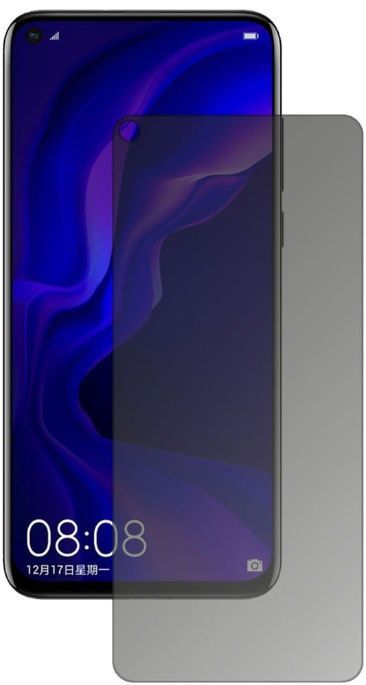 Blickschutzfolie von dipos passend für Huawei Nova 4, präziser Zuschnitt und blasenfrei montiert