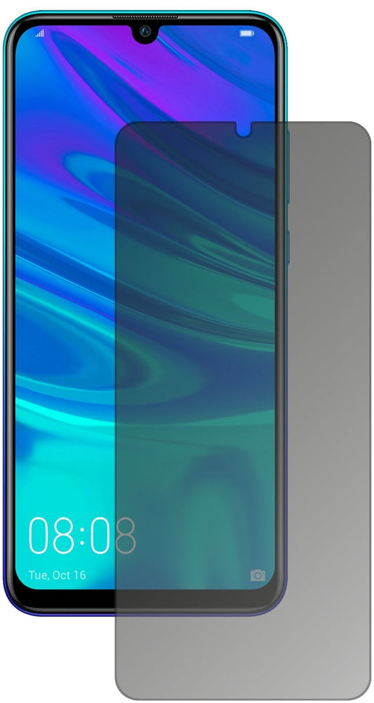Blickschutzfolie von dipos passend für Huawei P Smart (2019), präziser Zuschnitt und blasenfrei montiert
